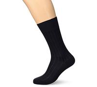 DIM Fil d´ecosse cotes fines x 2 Calcetines cortos, Hombre, Azul (Azul), 39/42 (Tamaño del fabricante:39/42)