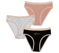 Dim Fille - Culottes Les Pockets Coton x3 | Ultra Douces & Confortables | Ceinture Élastiquée | Motifs Colorés