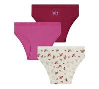 Dim Fille - Culottes Les Pockets Coton x3 | Ultra Douces & Confortables | Ceinture Élastiquée | Motifs Colorés