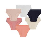 Dim Fille - Les Pockets EcoDim Lot de 6 | Culotte Coton Confort | Douce et Quotidienne | Qualité Abordable