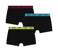 Dim Garçon - Mix & Co | Boxer Coton Stretch | Ceinture Colorée | Confort Quotidien | Style Moderne et Fun