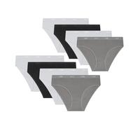 Dim Girl - Gran Formato Braguitas Les Pockets Ecodim Algodón X8 | Ultra Suave y Elástico | Diseños Divertidos | Comodidad Diaria, Multicolor, 16 años