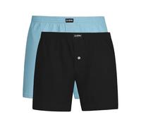 Dim Homme - Coton Stretch x2 | Boxer Ample Jersey | 100% Coton Naturel | Boutonné | Confort Respirant au Quotidien