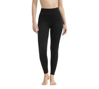Dim Legging de canalé con Cinturilla Extra Ancha Relax & Go Mujer x1, Negro, M
