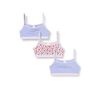 DIM Les Pockets Coton Fille x3, Sujetador para Niña, Multicolor, 8 años