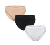 Dim Les Pockets Ecodim Coton Pack de X3 Bragas Mujer (Pack de 3)