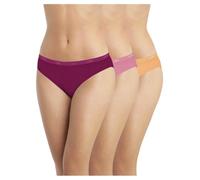 Dim Les Pockets Ecodim Coton Pack de X3 Bragas Mujer (Pack de 3)