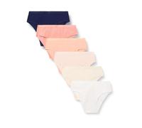 Dim Les Pockets Ecodim Coton X6 Briefs Niñas (Pack de 6)