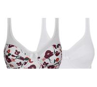 Dim Lingerie Femme Soutien-Gorge Generous Sujetador, Imprime en Forma automática y Blanca, 95D para Mujer