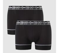 DIM Lote de 2 boxers 3D Flex Stay&Fit. Color negro + negro