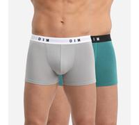 Dim Lote de 2 bóxers Dim Originals. Talla L. Color Gris