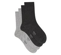 DIM Lote de 2 calcetines de Modal. Color Lote gris