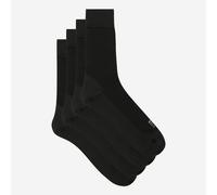 DIM Lote de 2 pares de calcetines ULTRA RESIST. Color negro + negro