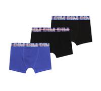 Dim Lote de 3 boxers de algodón stretch. Talla 150 cm (12 años). Color Negro