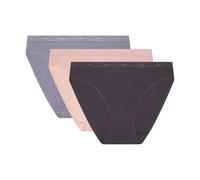 DIM Lote de 3 bragas Pockets Ecodim. Color Topo / rosa / gris