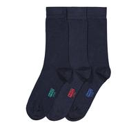 Dim Calcetines Lote de 3 pares Coton Hombre Azul Talla 43/46