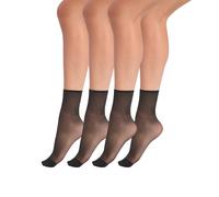 DIM Lote de 3 pares de calcetines tobilleros Beauty Resist - 20D. Color Capri