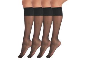 DIM Lote de 3 pares de minimedias RESIST. Color Negro