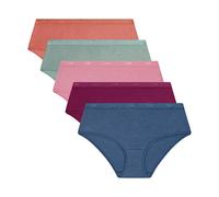 Dim Boxer Femme Lot de 5 | Les Pockets Ecodim Toucher Doux | Coton Stretch | Finitions Extra Plates | Confort Quotidien | Multicolore