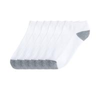 DIM Lote de 6 pares de calcetines cortos ECODIM SPORT. Color Blanco