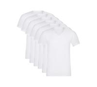 Dim Lote de Ecodim T -shirts Confort y calidad con mangas cortas y cuello en V para los hombres x6