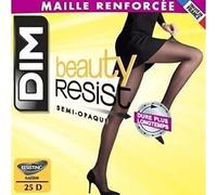 Dim Medias Beauty Resist Semi Opacas Mujer x2, Negro, S