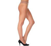 Dim Medias Pack Sublim Ventre Plat Mujer x1, Marrón, S