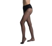 Dim Medias Pack Sublim Ventre Plat Mujer x1, Negro, XL