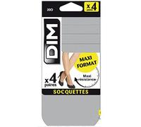 Dim Medias Socquette Eco Pack X 4 Negro