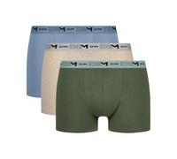 Dim Men - Boxer de algodón orgánico elástico x3 | Ropa Interior ecológica con Certificado Gots & Oeko-Tex® | Comodidad Diaria | Envase reciclable