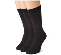 DIM Men - Calcetines de Algodón x3 | Confort Transpirable | Etiqueta Francesa, Gris, 43-46