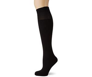 Dim Mi-bas Perfect Contention Transparent 25d, Calcetines Mujer, 25 DEN, Negro (Noir 0hz), Small (Talla del fabricante: 36/38)