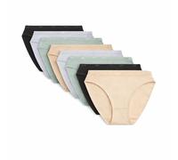 Dim Mujer Bolsillos Ecodim Algodón Suave Colores Calzoncillos x8