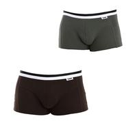 Dim Pack-2 Boxers Basic Tejido Transpirable Hombre D05H2, Boxer para Hombre, Calzoncillos Transpirables, Ropa Interior Hombre