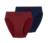 Dim Pack-2 Slips Unno Basic sin Costuras D05HG para Hombre