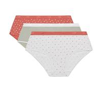 Dim Pack 3 Bóxer Les Pockets Couleurs & Motifs X3, Bóxer Mujer, Lot Delicatesse, S