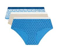 Dim Pack 3 Bóxer Les Pockets Couleurs & Motifs X3 Bóxer Mujer (Pack de 3) | Ropa interior femenina, braguita tipo culotte, cintura elástica, cobertura media, ajuste cómodo, perfectas uso cotidiano