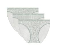 Dim Pack-3 Braguitas Slips Coton Strech D4C17 para Mujer