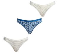 Dim Pack 3 Tangas Cotton Strech D4C19 para Mujer