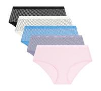 Dim Pack Bóxers De Algodón Les Pockets Cotton Mujer x5