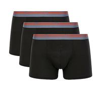 Dim Pack Bóxers estilo clásico Cotton Stretch Confort Hombre x3, Negro, XL