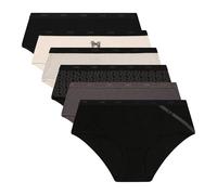 Dim Pack Bóxers Les Pockets Algodón Estampadas Mujer x6