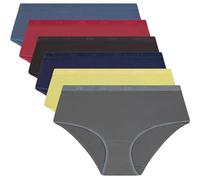 Dim Pack Bóxers Les Pockets Ecodim Algodón Cómodos Mujer x6