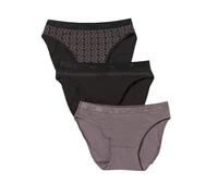 Dim Pack Braguitas Algodón Les Pockets X3 Bragas, Multicolor (Set Cherish), XL Mujer (Pack de 3)