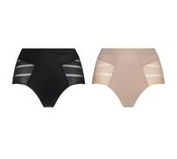 Dim Pack Braguitas Diam's Control Medium Efecto Vientre Plano Mujer x2, Multicolor, M