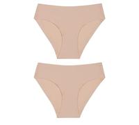 Dim Pack De 2 Braguitas Invisibles Niña x2, Beige, 10 años