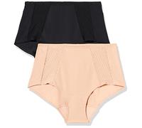 Dim Pack De 2 Slips Ecodim Efecto Vientre Plano Talle Alto Mujer x2, Multicolor, XL