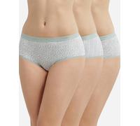 Dim Pack de 3 bóxers de algodón elástico con estampados juveniles de la gama Pockets Coton DIM. Multicolor 36 (36-38)