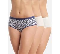 Dim Pack de 3 bóxers de algodón elástico con estampados juveniles de la gama Pockets Coton DIM. Multicolor 36 (36-38)