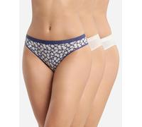 Dim Pack de 3 slips de algodón elástico con estampados juveniles de la gama Pockets Coton DIM. Multicolor 36 (36-38)